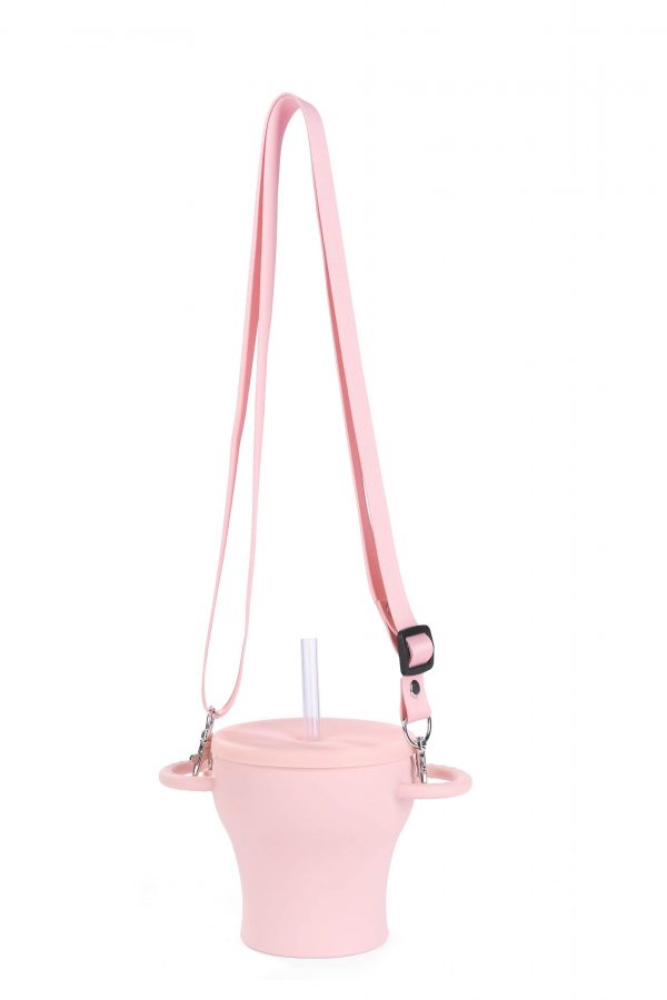 Babymalie 2in1 Snack und Trinkbecher in Rosé